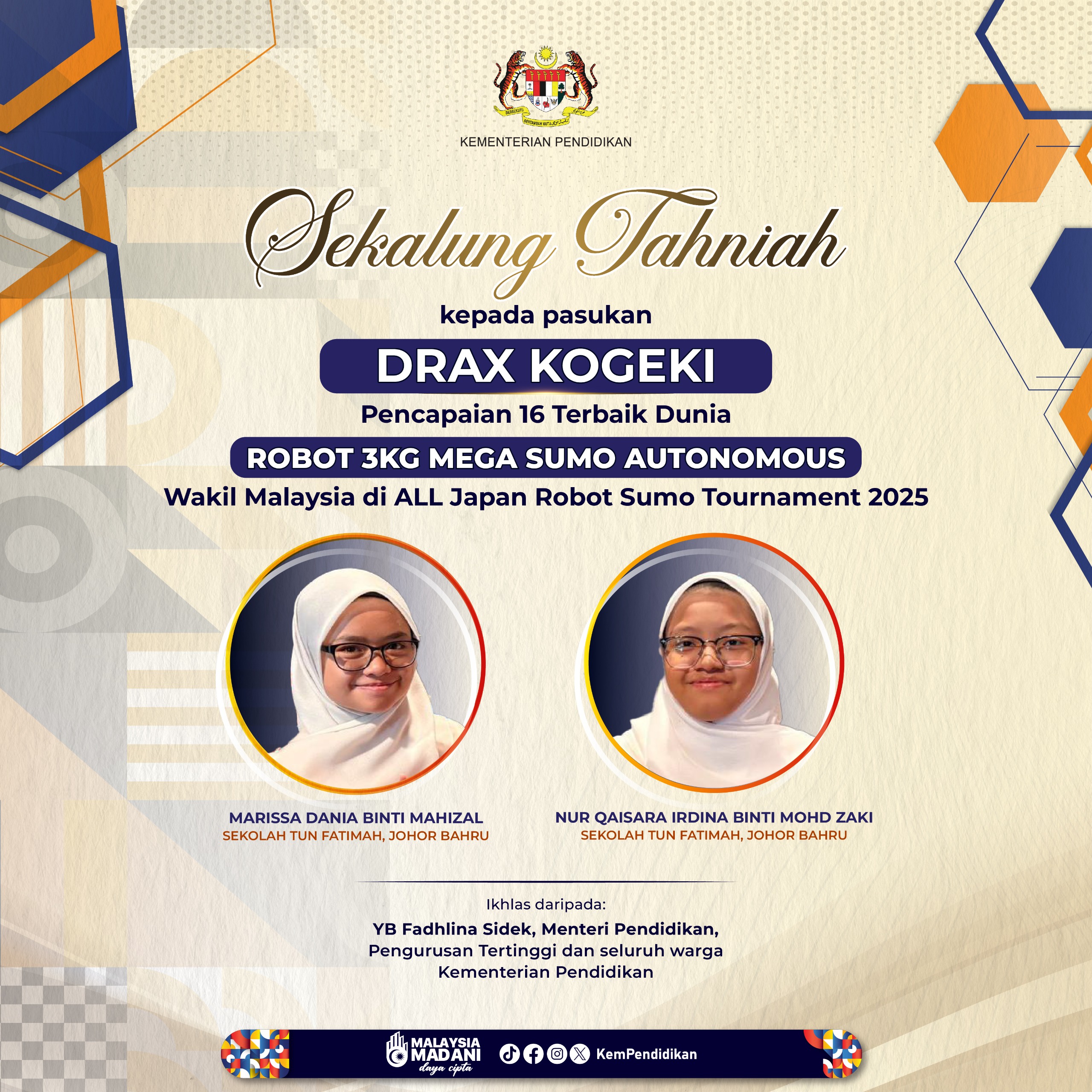 Pertandingan All Japan Robot Sumo Tournament 2025, Tokyo, Japan.